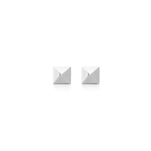 Sophie by Sophie - Örhängen Pyramid Studs Silver