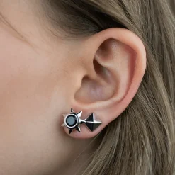 Sophie by Sophie - Örhängen Pyramid Studs Silver