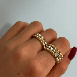 Sophie by Sophie - Ring Pyramid Silver