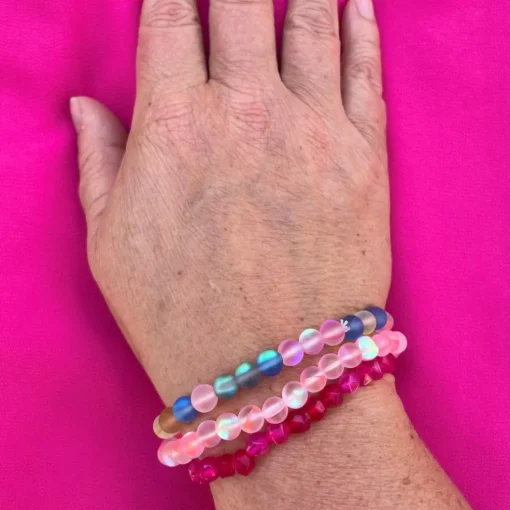 The Botilda - Armband Fasett Cerise