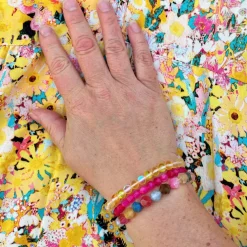 The Botilda - Armband Fasett Cerise