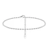 The Botilda - Fotlänk Rice Beads Silver