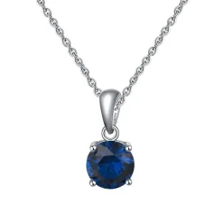 The Botilda - Halsband Månadssten September Silver