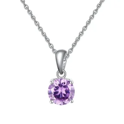 The Botilda - Halsband Månadssten Juni Silver