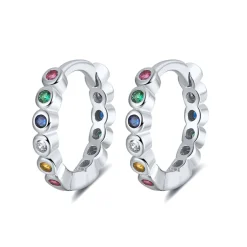 The Botilda - Örhängen Exquisite Silver Mix