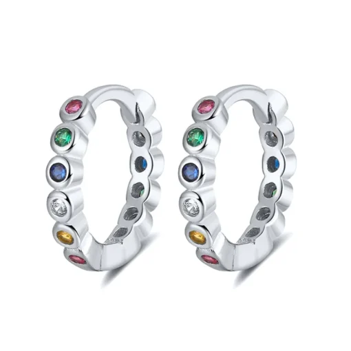 The Botilda - Örhängen Exquisite Silver Mix