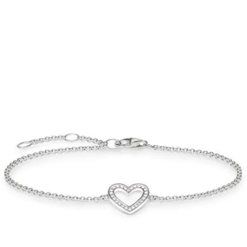 Thomas Sabo - Armband Hjärta Öppet Silver