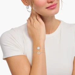 Thomas Sabo - Armband Livets Träd Silver Vit