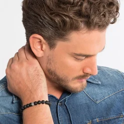 Thomas Sabo - Armband Obsidian Svart