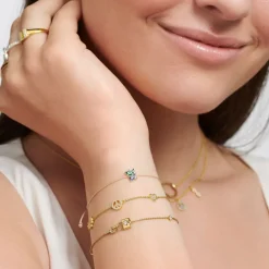 Thomas Sabo - Armband Powerful Symbols Guld