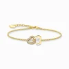 Thomas Sabo - Armband Sammanlänkad Guld