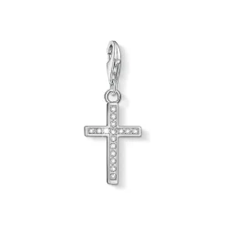 Thomas Sabo - Berlock Charm Club Kors Pavé Silver