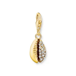 Thomas Sabo - Berlock Charm Club Porslinssnäcka Guld