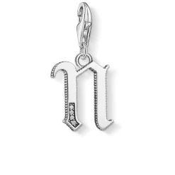 Thomas Sabo - Berlock Charm Club Bokstav N Vintage
