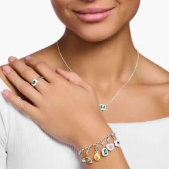 Thomas Sabo - Berlock Charm Club Regnbåge Silver Mix