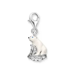 Thomas Sabo - Berlock Charm Club Isbjörnar Vit