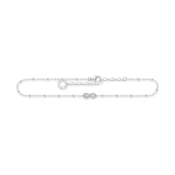 Thomas Sabo - Fotlänk Evighet CZ Silver