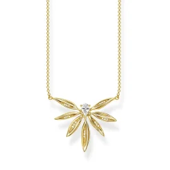 Thomas Sabo - Halsband Blad Guld