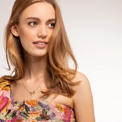 Thomas Sabo - Halsband Blad Guld