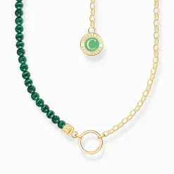 Thomas Sabo - Halsband Charmista Malakit