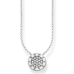 Thomas Sabo - Halsband Classic Pavé Silver