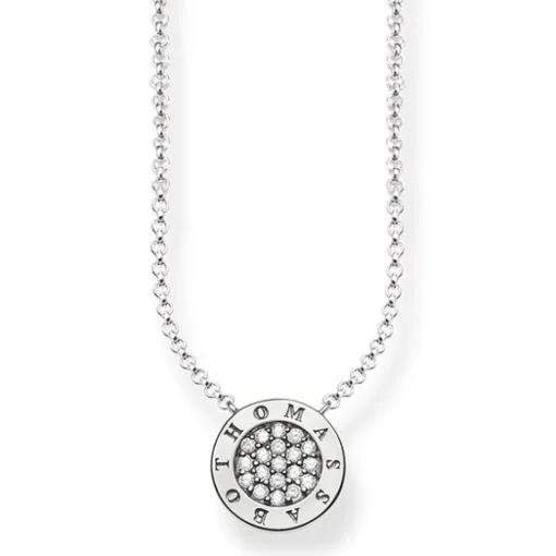 Thomas Sabo - Halsband Classic Pavé Silver