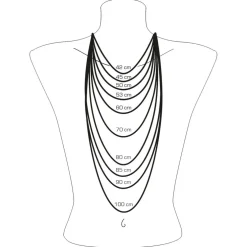 Thomas Sabo - Halsband Classic Pavé Silver