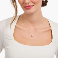 Thomas Sabo - Halsband Droppe Rosa