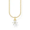 Thomas Sabo - Halsband Happy Moments Blomma Guld