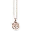 Thomas Sabo - Halsband Livets Träd Mini Rosé
