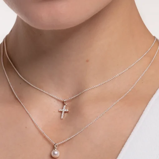 Thomas Sabo - Halsband Pärla Silver