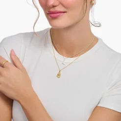 Thomas Sabo - Halsband Sammanlänkad Guld