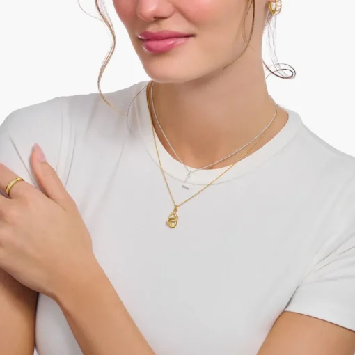 Thomas Sabo - Halsband Sammanlänkad Guld