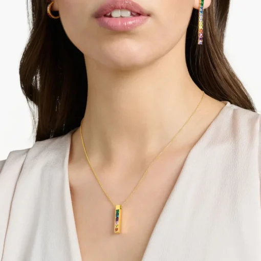 Thomas Sabo - Halsband Tennis Guld Mix