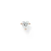 Thomas Sabo - Örhänge Singel Hjärta Rose