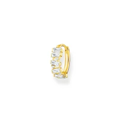 Thomas Sabo - Örhänge Singel Dancing Stones Bred Guld Klar