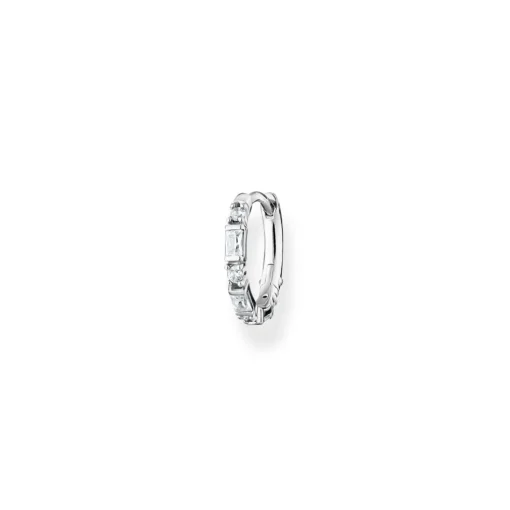 Thomas Sabo - Örhänge Singel Dancing Stones Smal Silver Klar