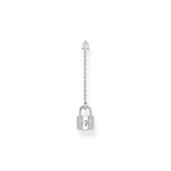 Thomas Sabo - Örhänge Singel Hänglås Silver