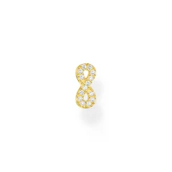 Thomas Sabo - Örhänge Singel Evighetstecken CZ Guld
