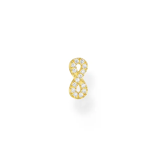 Thomas Sabo - Örhänge Singel Evighetstecken CZ Guld