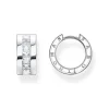 Thomas Sabo - Örhängen Creol Pavé Silver