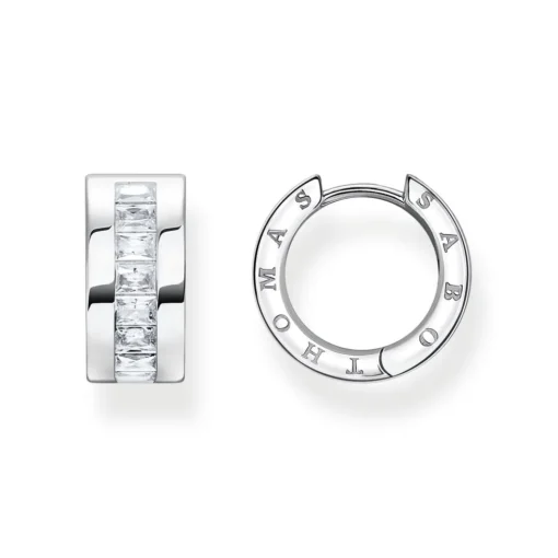 Thomas Sabo - Örhängen Creol Pavé Silver