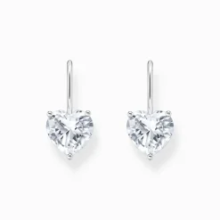 Thomas Sabo - Örhängen Krok Hjärta Silver