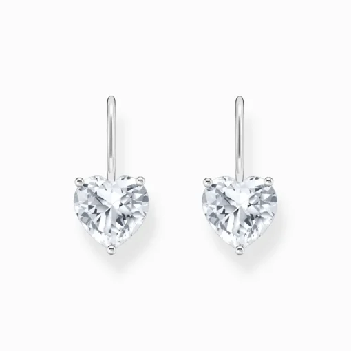 Thomas Sabo - Örhängen Krok Hjärta Silver