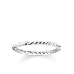 Thomas Sabo - Ring Delicate Cord Silver