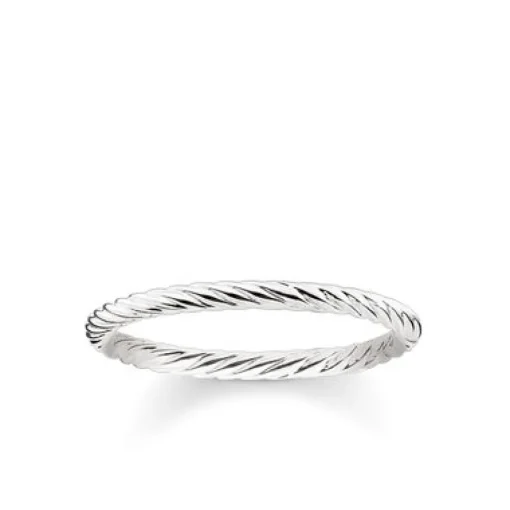 Thomas Sabo - Ring Delicate Cord Silver