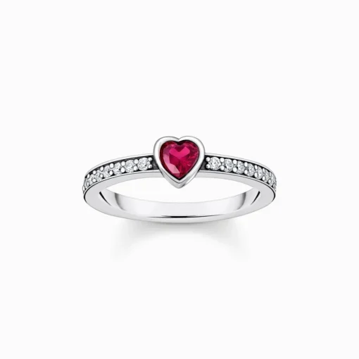 Thomas Sabo - Ring Hjärta Silver